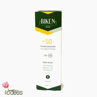ضد آفتاب spf50 رنگی بیکن شماره 2+ مخصوص پوست های چرب